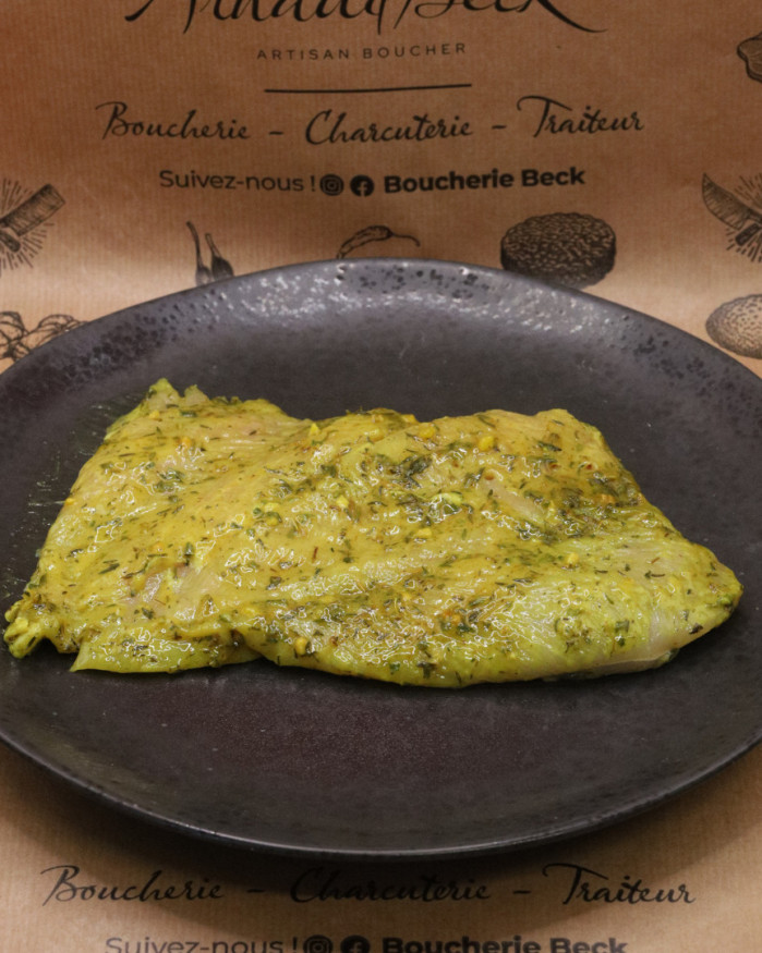 Filet de poulet thym citron