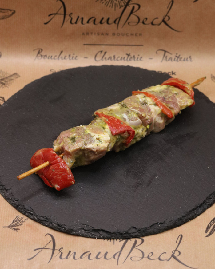 Brochette d’agneau thym romarin
