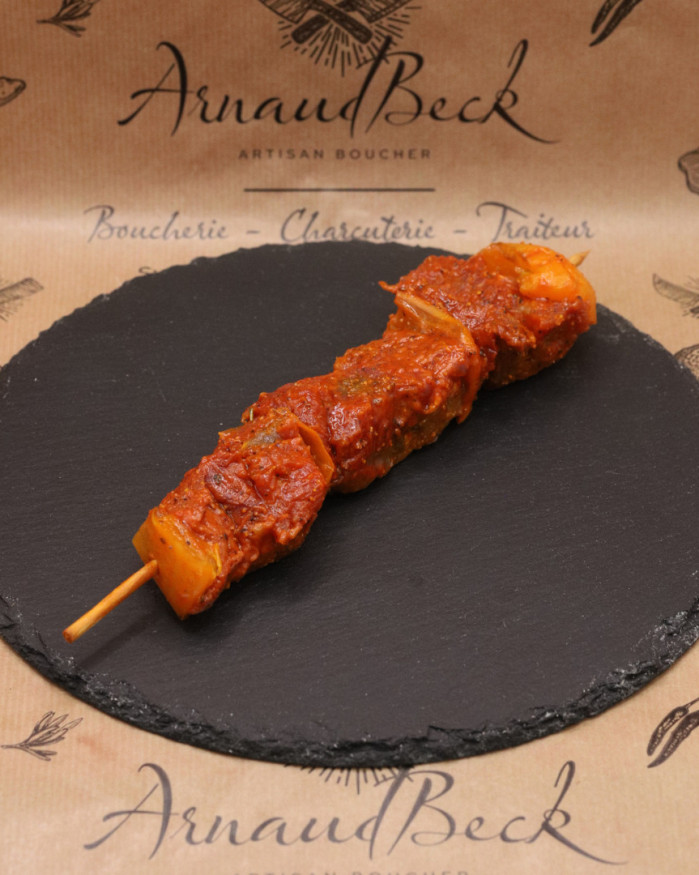 Brochette de bœuf tex mex