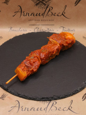 Brochette de bœuf tex mex