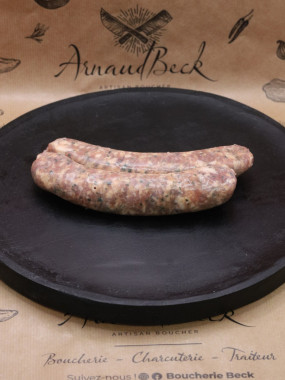 Saucisse oignon persil