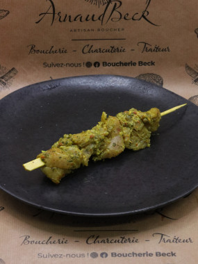 Brochette de poulet chimichurri