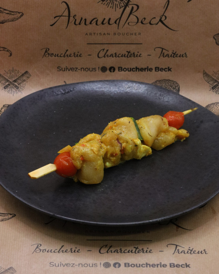 Brochette de poulet à l’espagnol